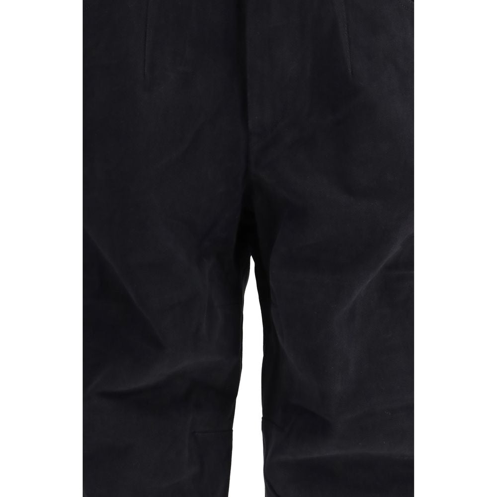 Marant Etoile 100% Cotton trousers in black — view 3