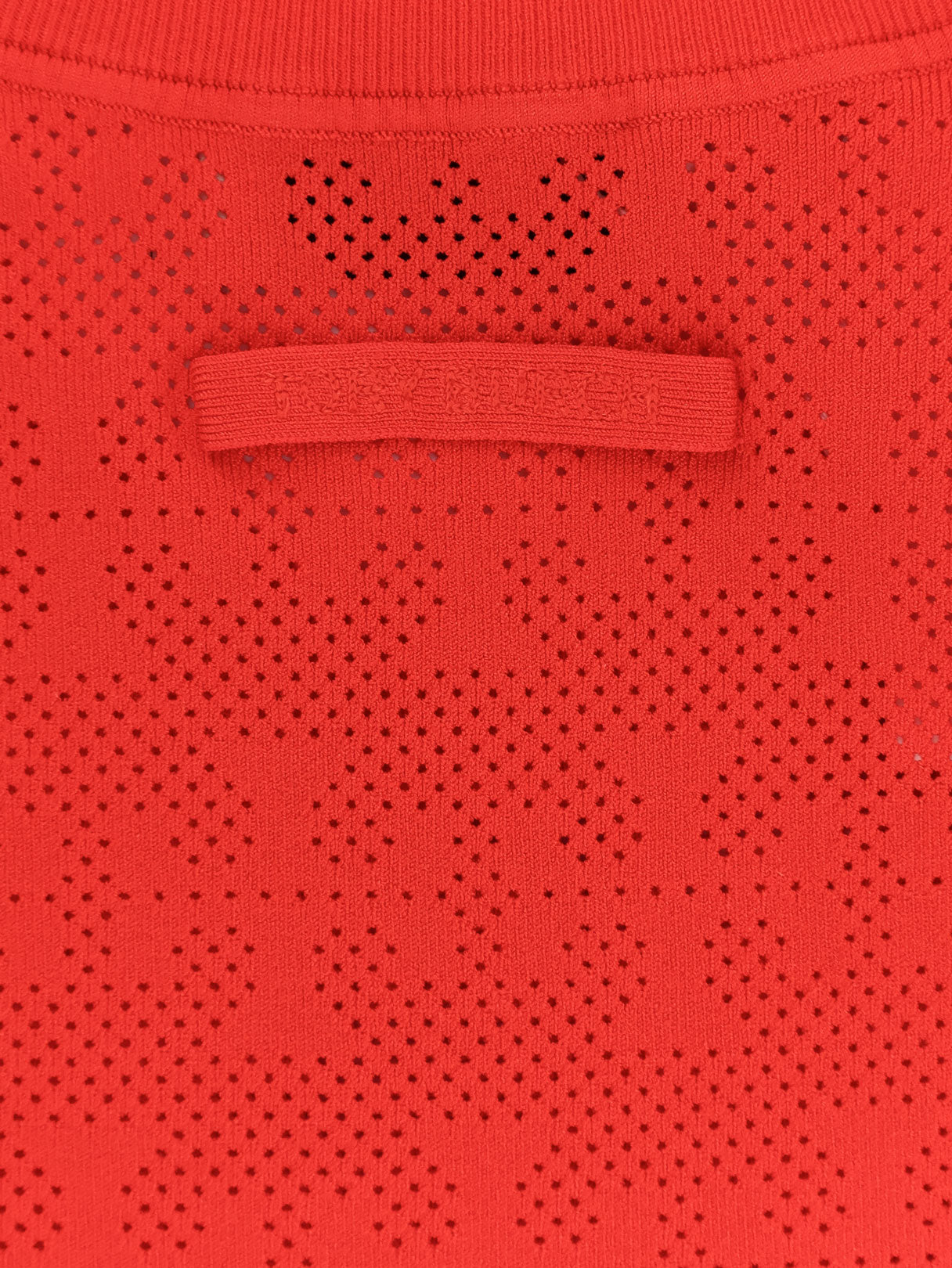 Tory Burch T-shirts and Polos Blazing Red Viscosa Poliestere