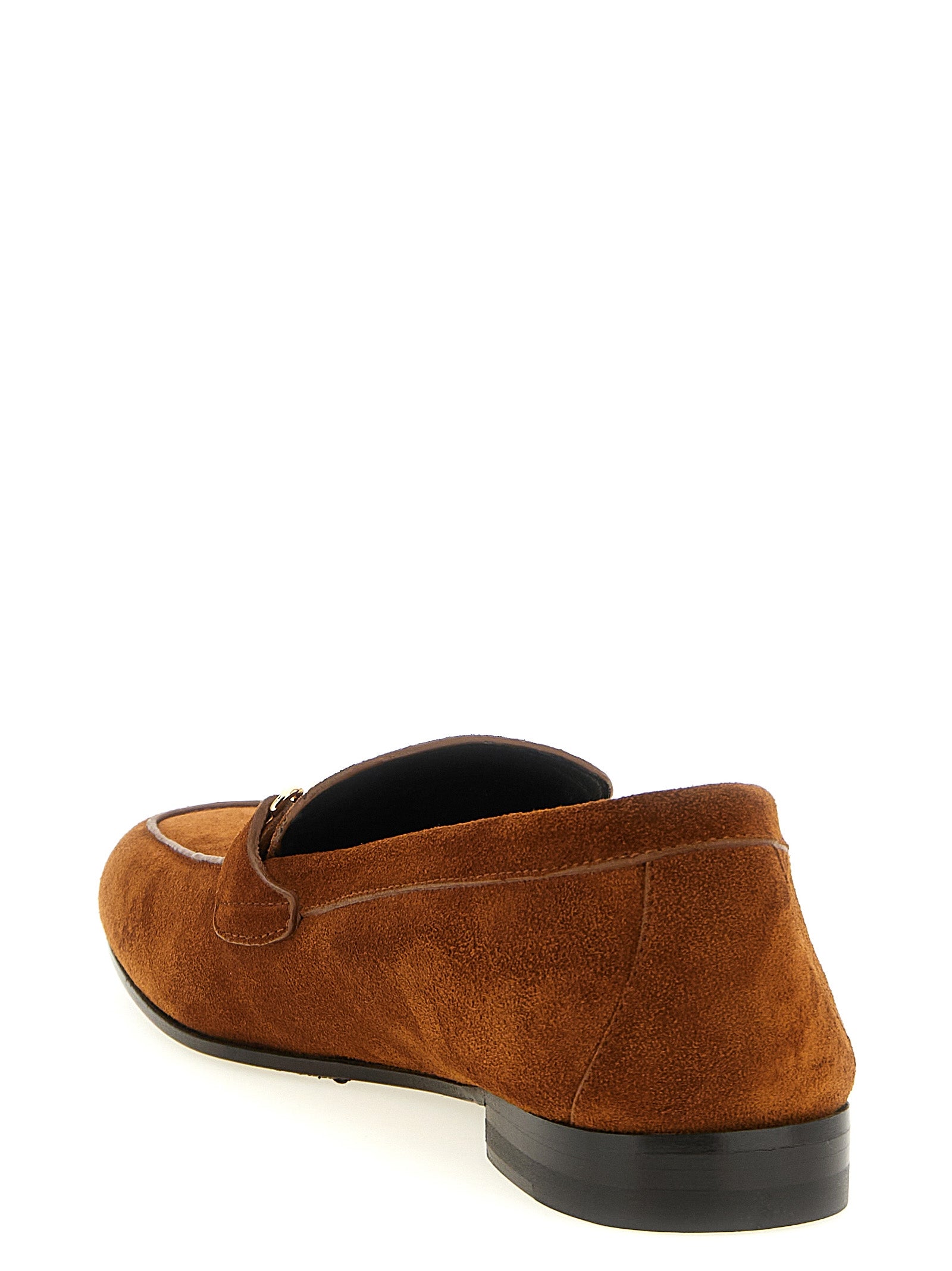 Medusa slippers Brown Calfskin Leather (bos Taurus) Loafers