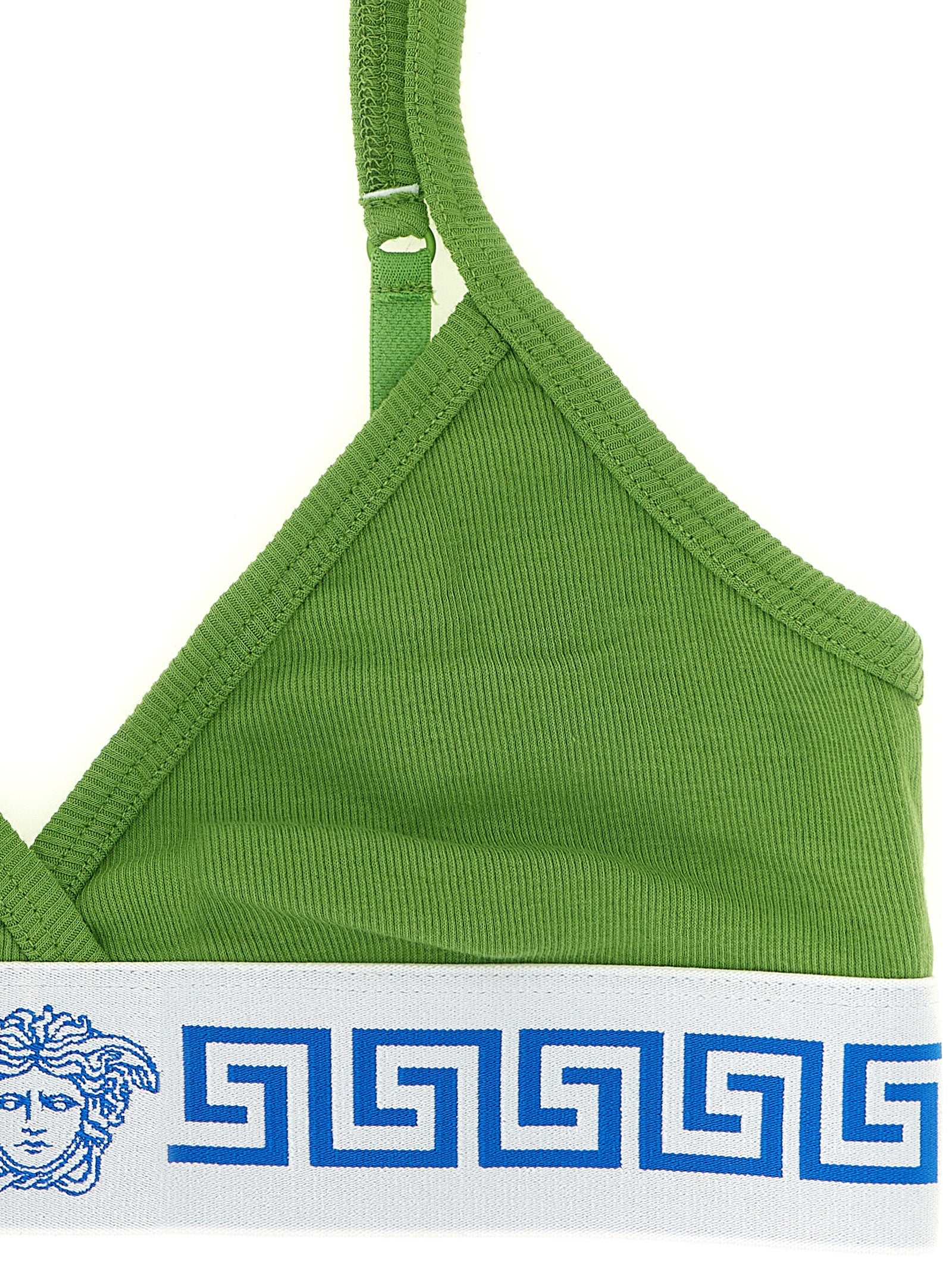 Medusa bra Green Cotton Intimo