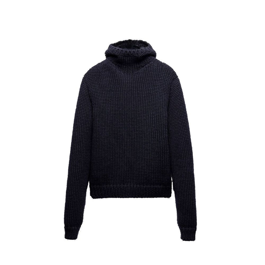 Prada 100% Wool sweatshirt in navy