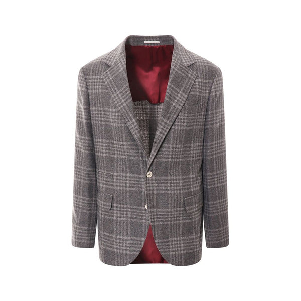 Brunello Cucinelli 80% Wool blazer in gray