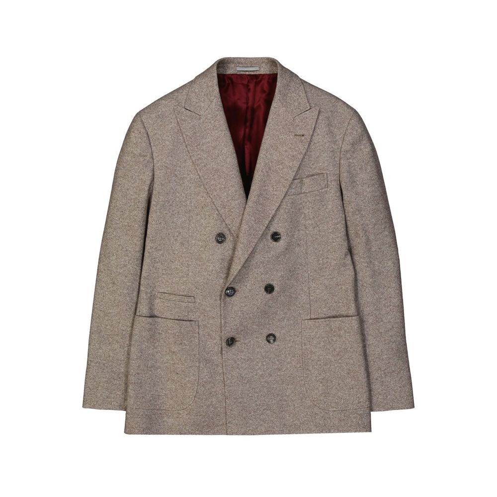 Brunello Cucinelli 2% Cashmere blazer in beige