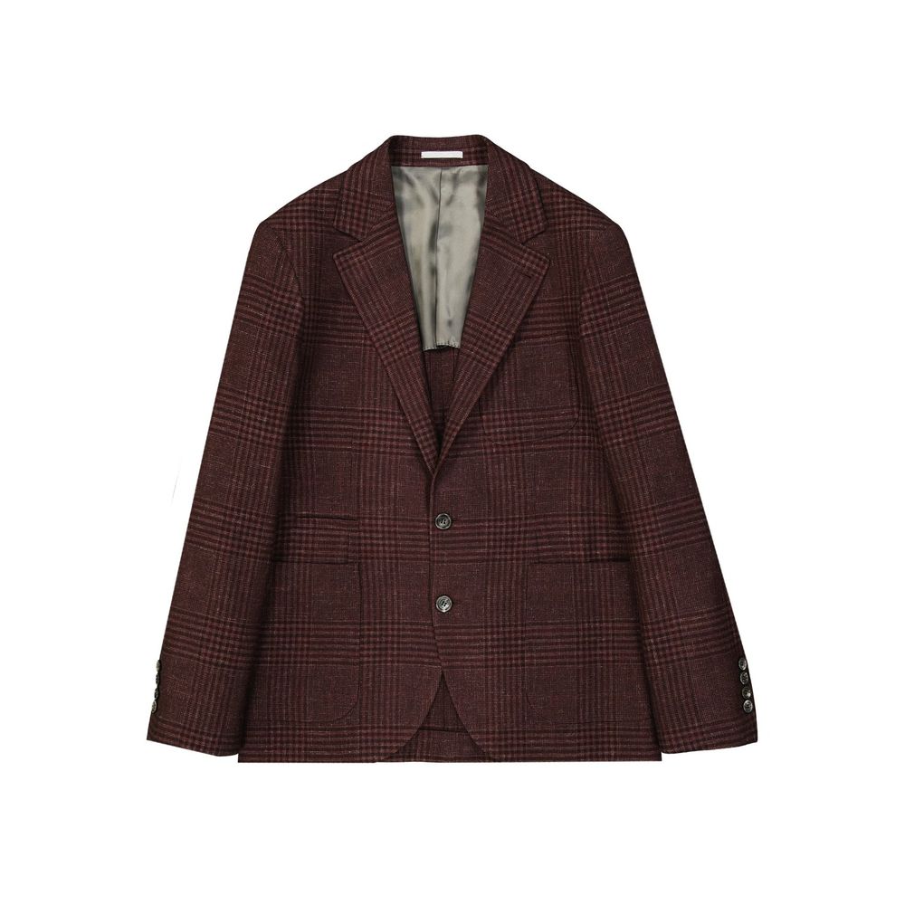 Brunello Cucinelli 80% Wool blazer in brown
