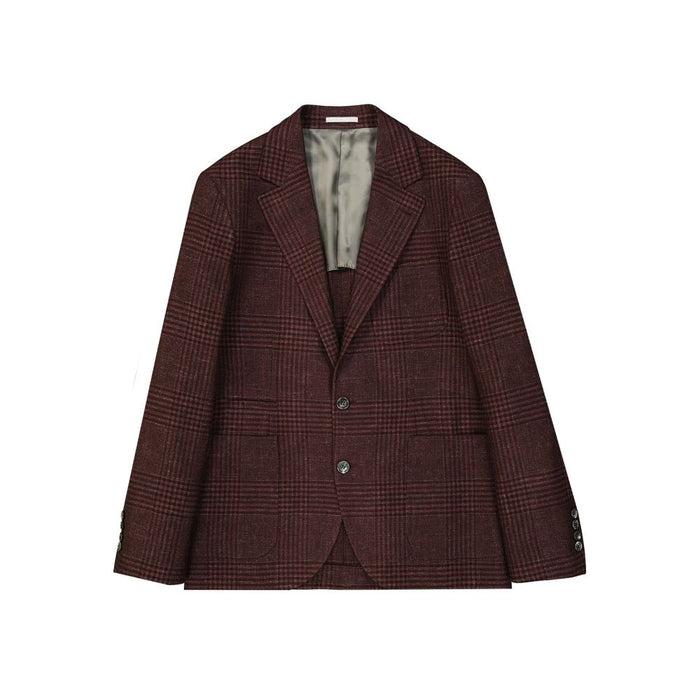 Brunello Cucinelli 80% Wool blazer in brown