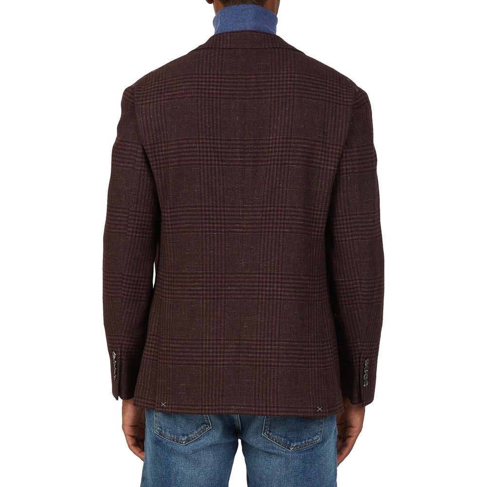 Brunello Cucinelli 80% Wool blazer in brown — view 4