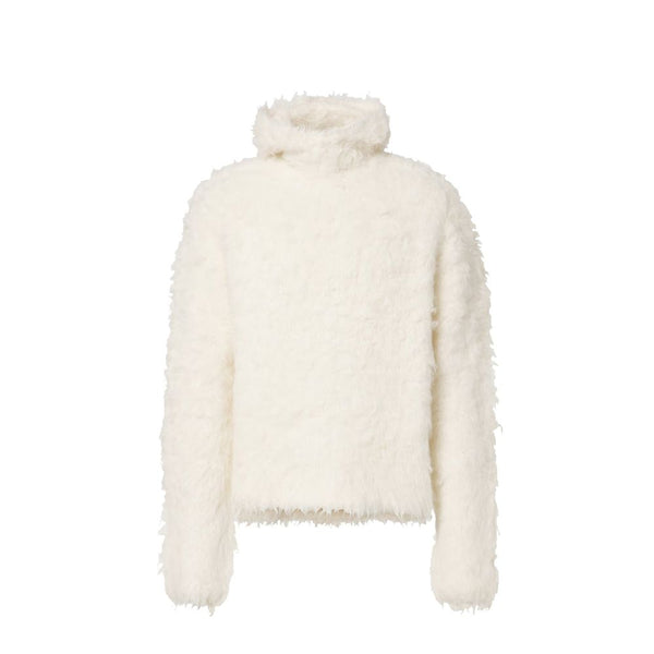 Acne Studios 86% Alpaca sweatshirt in white