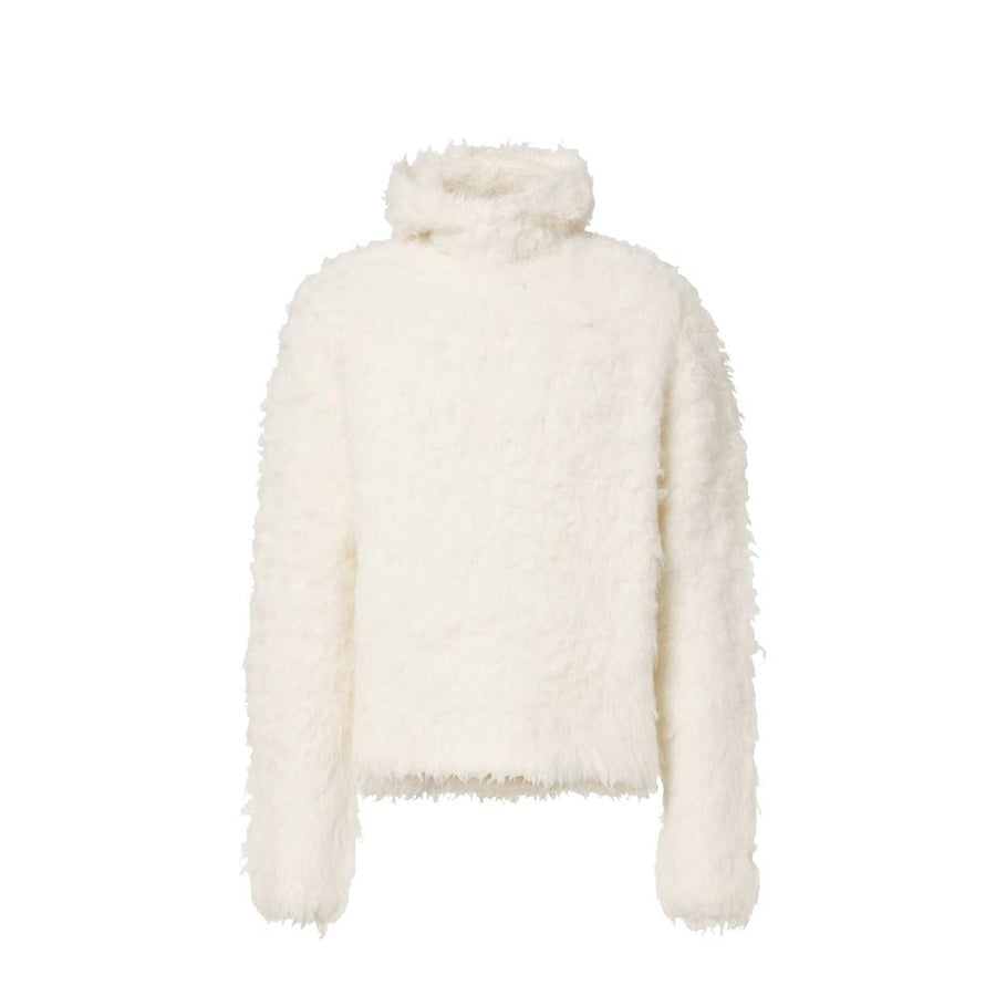 Acne Studios 86% Alpaca sweatshirt in white