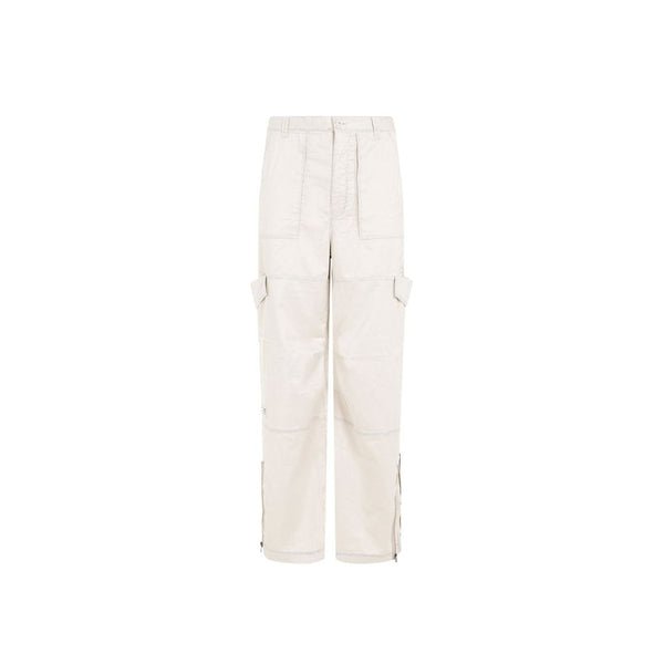 Acne Studios 100% Polyester cargo pants in beige
