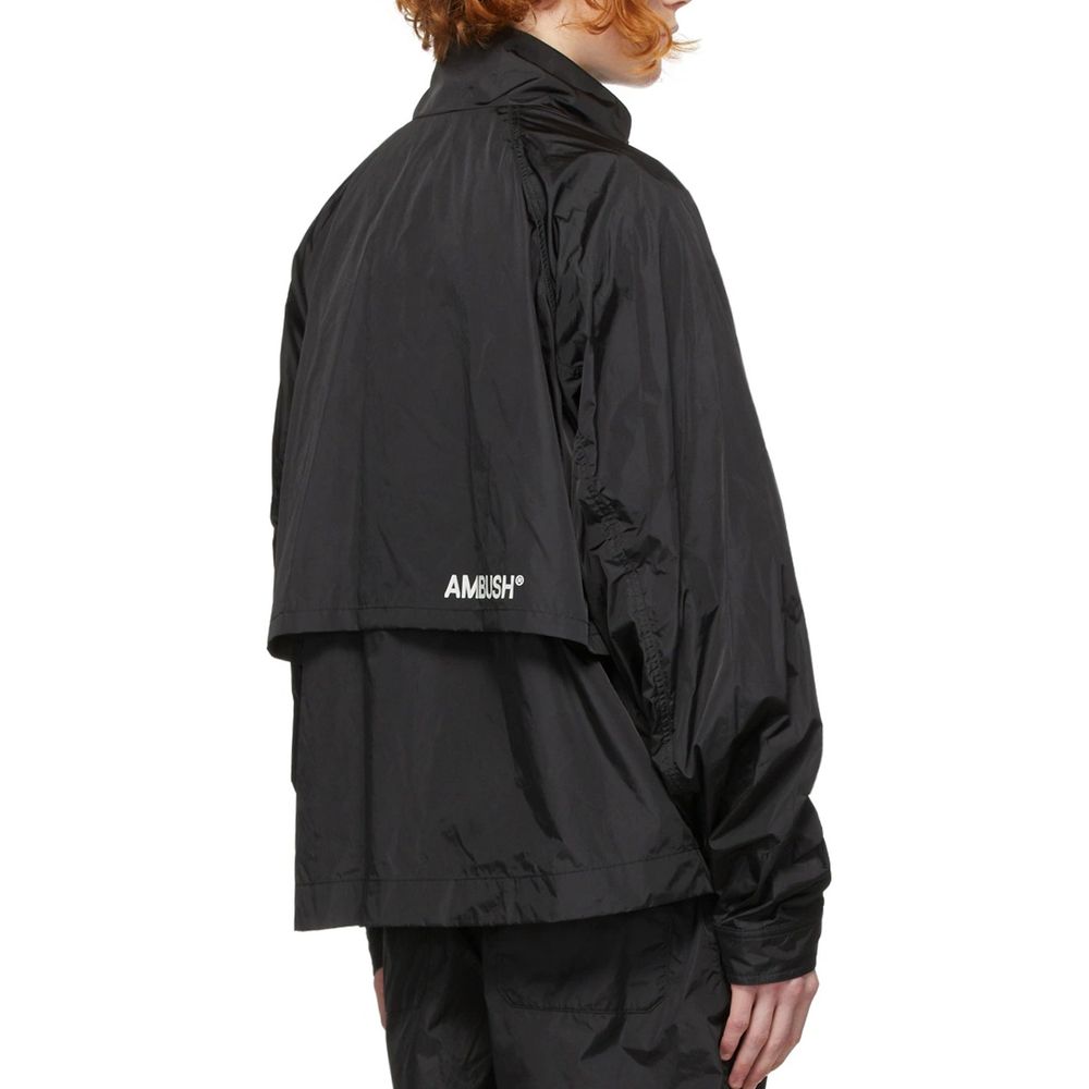 Ambush 100% Polyamide shell jacket in black — view 3