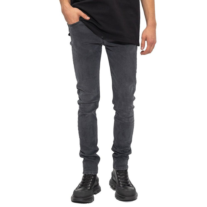 Alexander McQueen 99% Cotton jeans in black — view 2