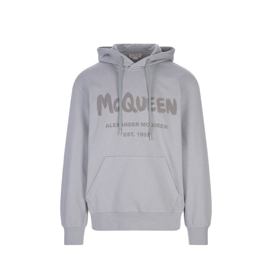 Alexander McQueen 100% Cotton hoodie in gray
