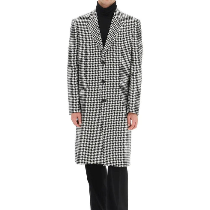 Alexander McQueen coat in black — view 2