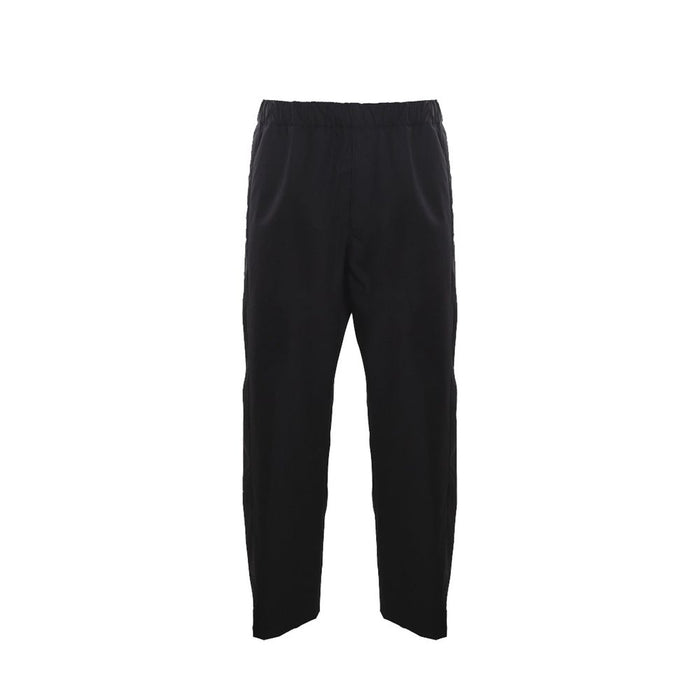 Alexander McQueen 100% cotton trousers in black
