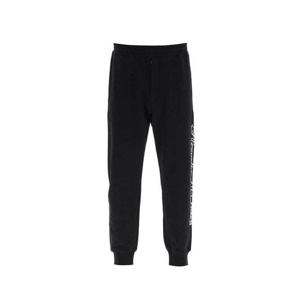 Alexander McQueen joggers in black