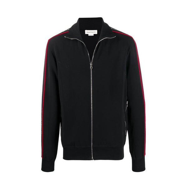 Alexander McQueen 74% viscose sweatshirt in black