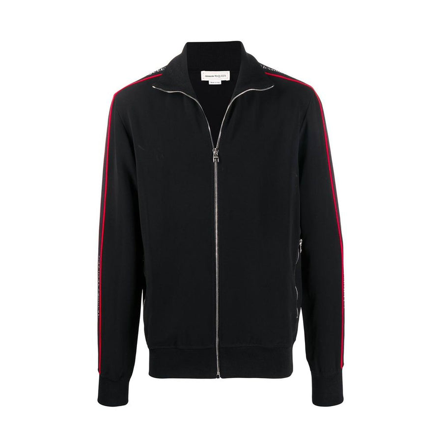 Alexander McQueen 74% viscose sweatshirt in black