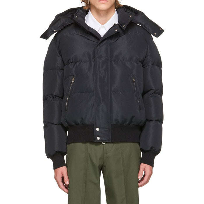 Alexander McQueen 100% Polyamide down jacket in black — view 2