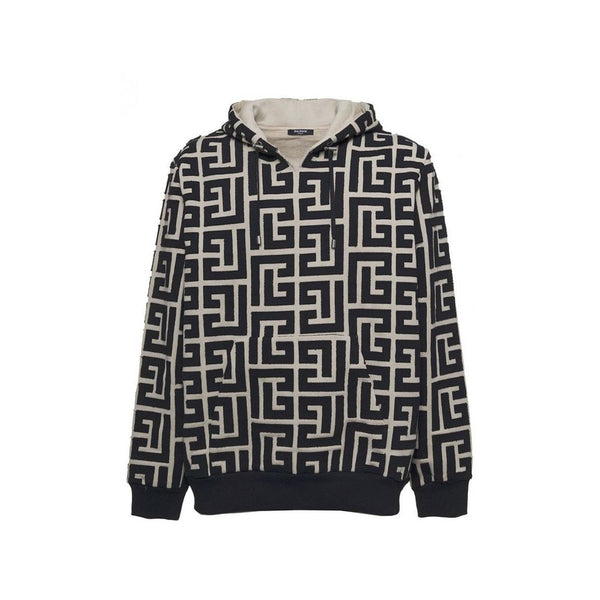 Balmain 100% Cotton sweatshirt in beige