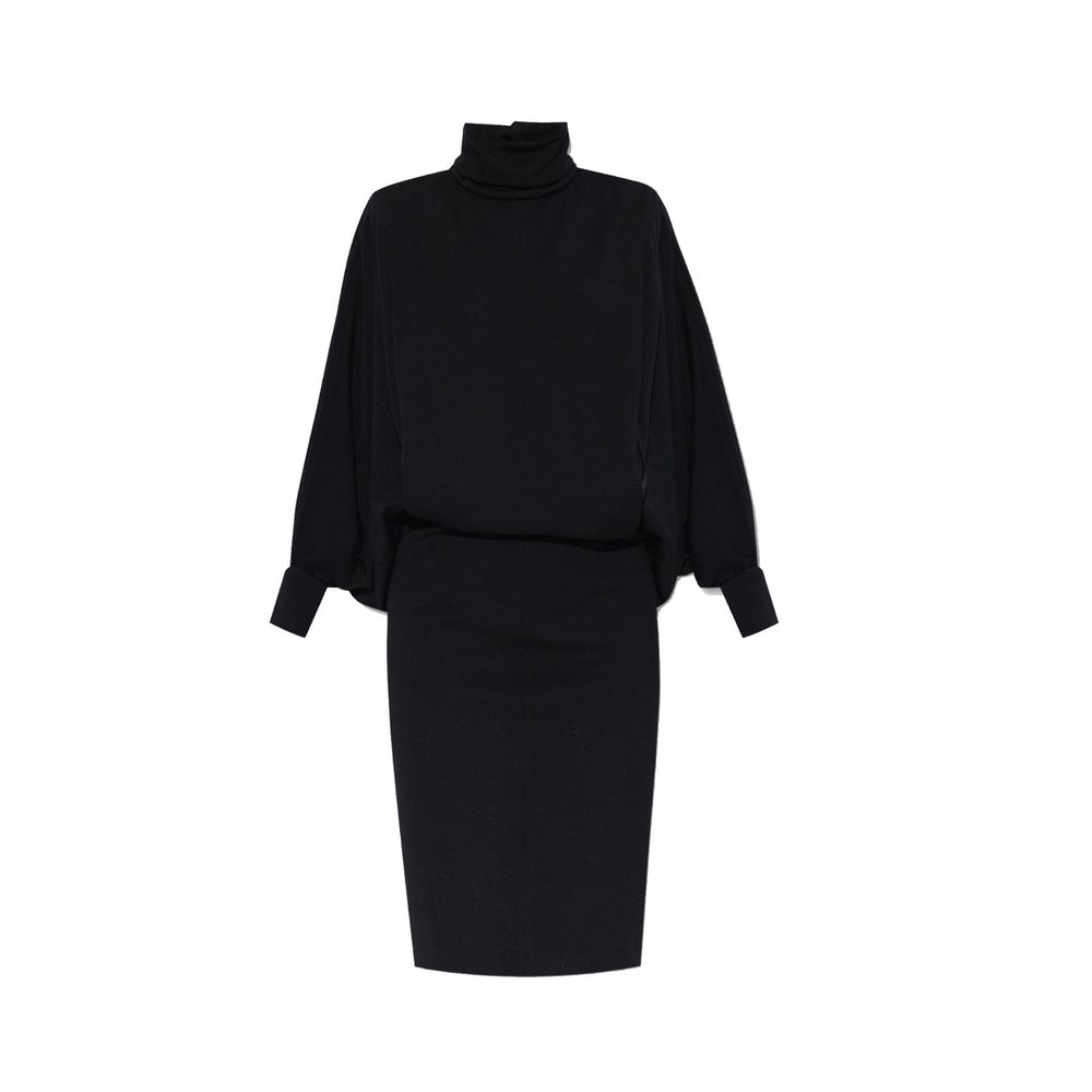 Saint Laurent 100% Wool dress in black