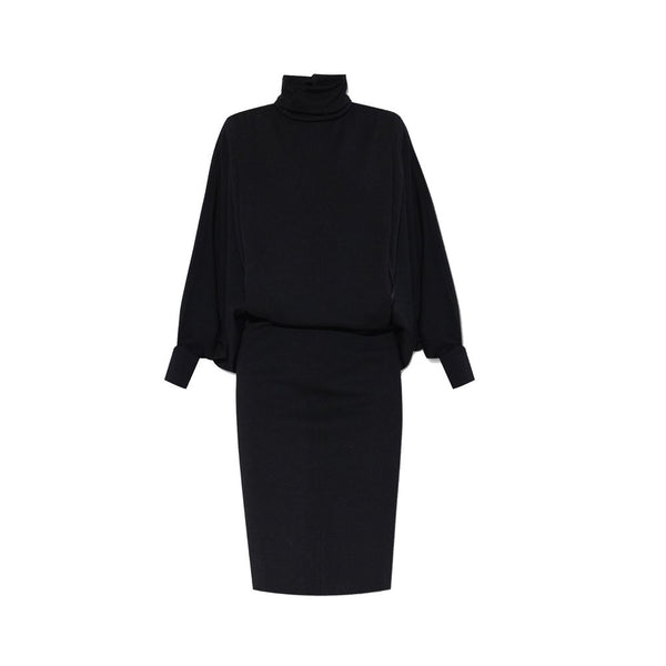 Saint Laurent 100% Wool dress in black