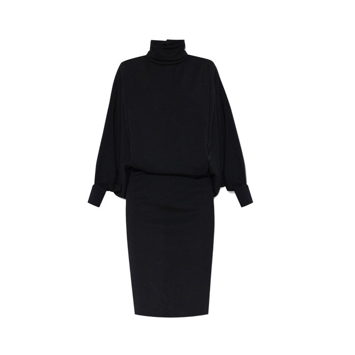 Saint Laurent 100% Wool dress in black