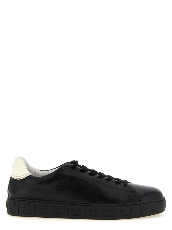 Versace Greca Sneaker — Black