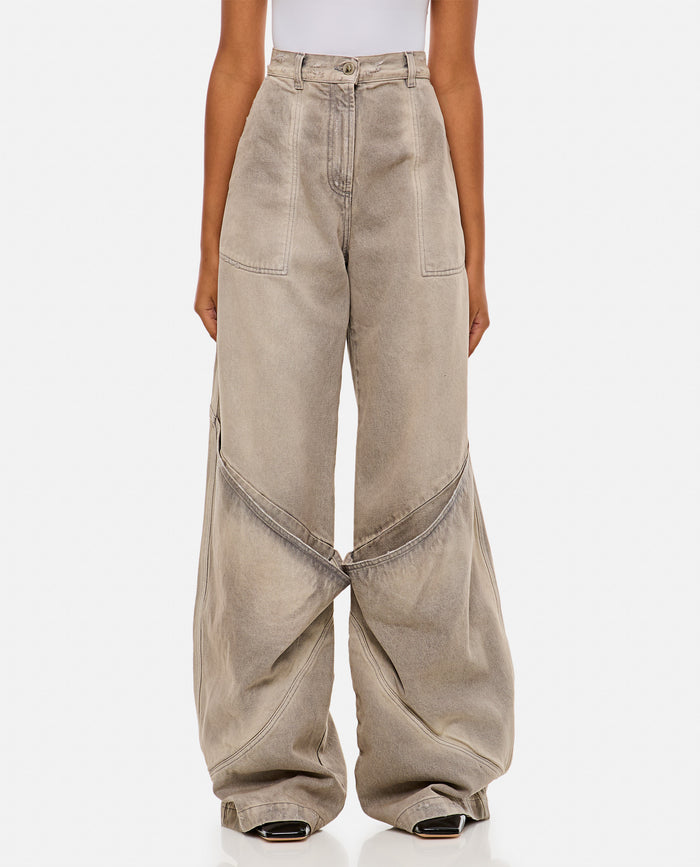 The Attico Jeans Grey
