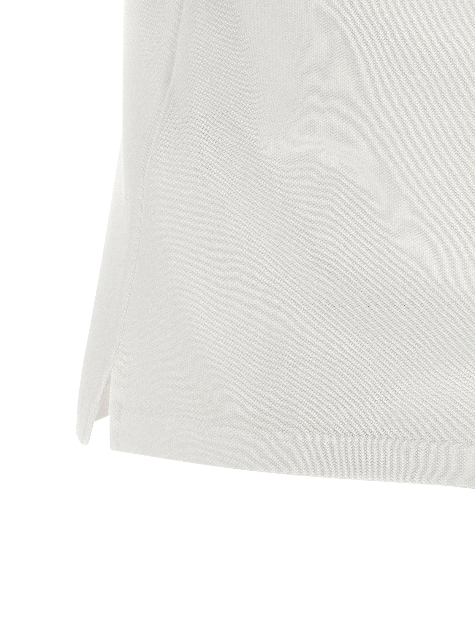 Medusa Polo Shirt Blue Cotton