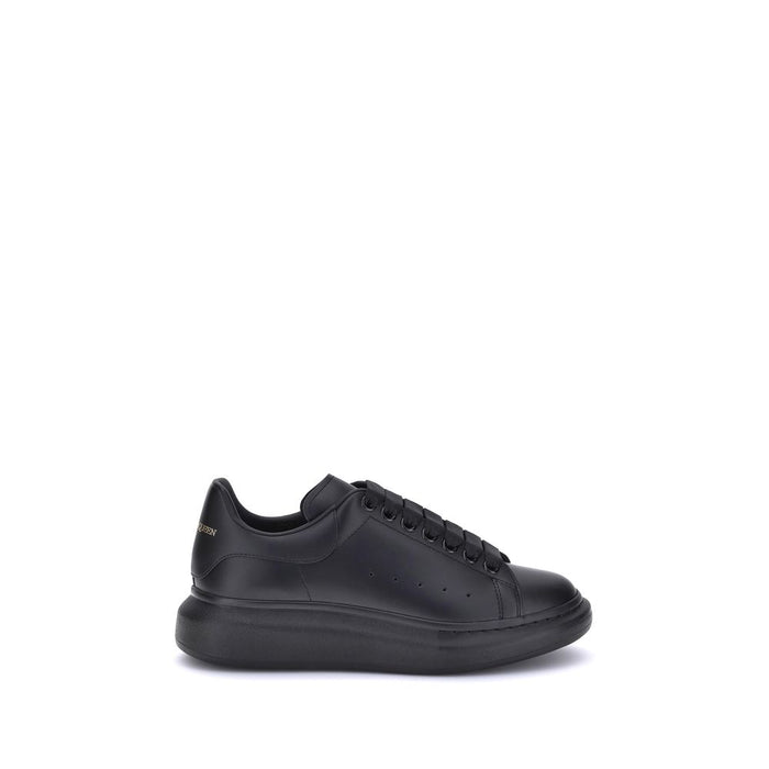Alexander McQueen Upper: 100% Calf Leather Bos Taurus; Sole: 100% Rubber sneaker in black