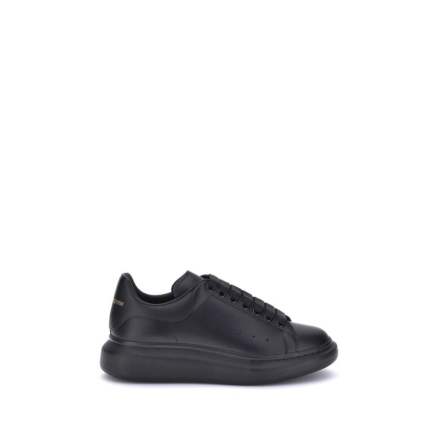 Alexander McQueen Upper: 100% Calf Leather Bos Taurus; Sole: 100% Rubber sneaker in black