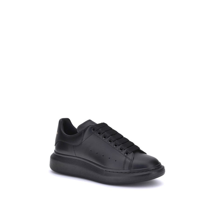 Alexander McQueen Upper: 100% Calf Leather Bos Taurus; Sole: 100% Rubber sneaker in black — view 2