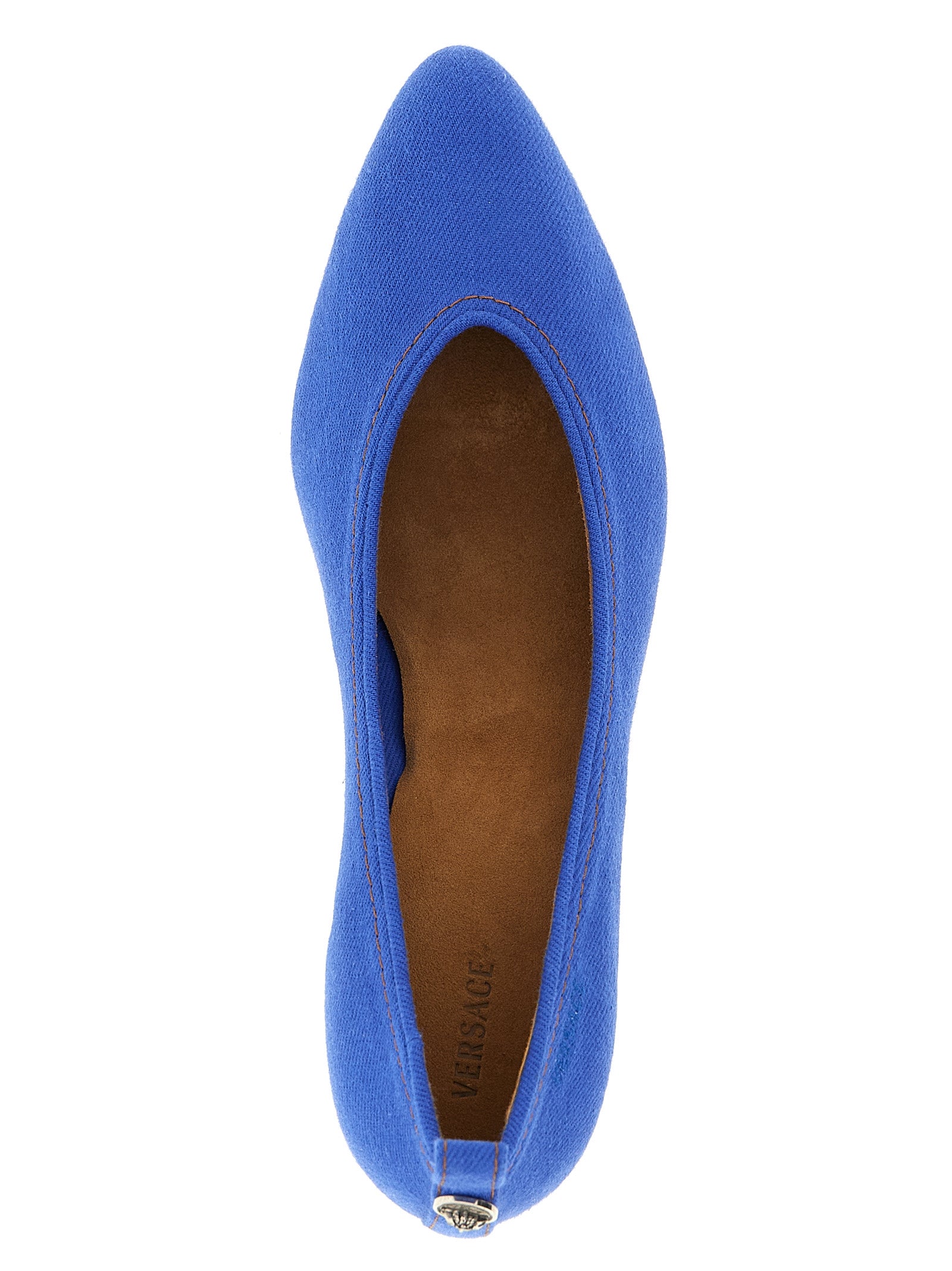 Tina Pumps Blue Cotton