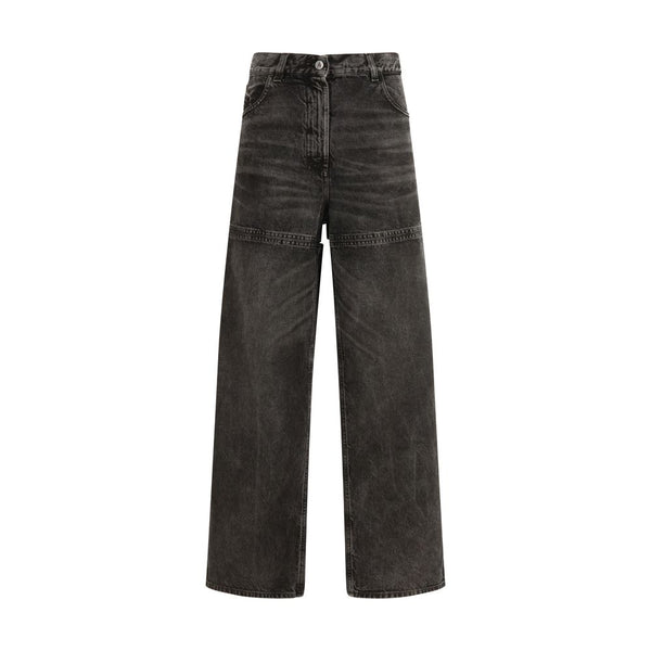 The Attico 100% Cotton jeans in black