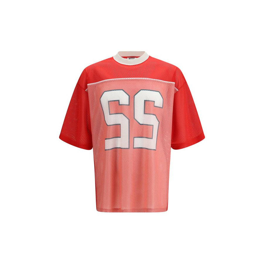 Moschino 100% Polyester t-shirt in red