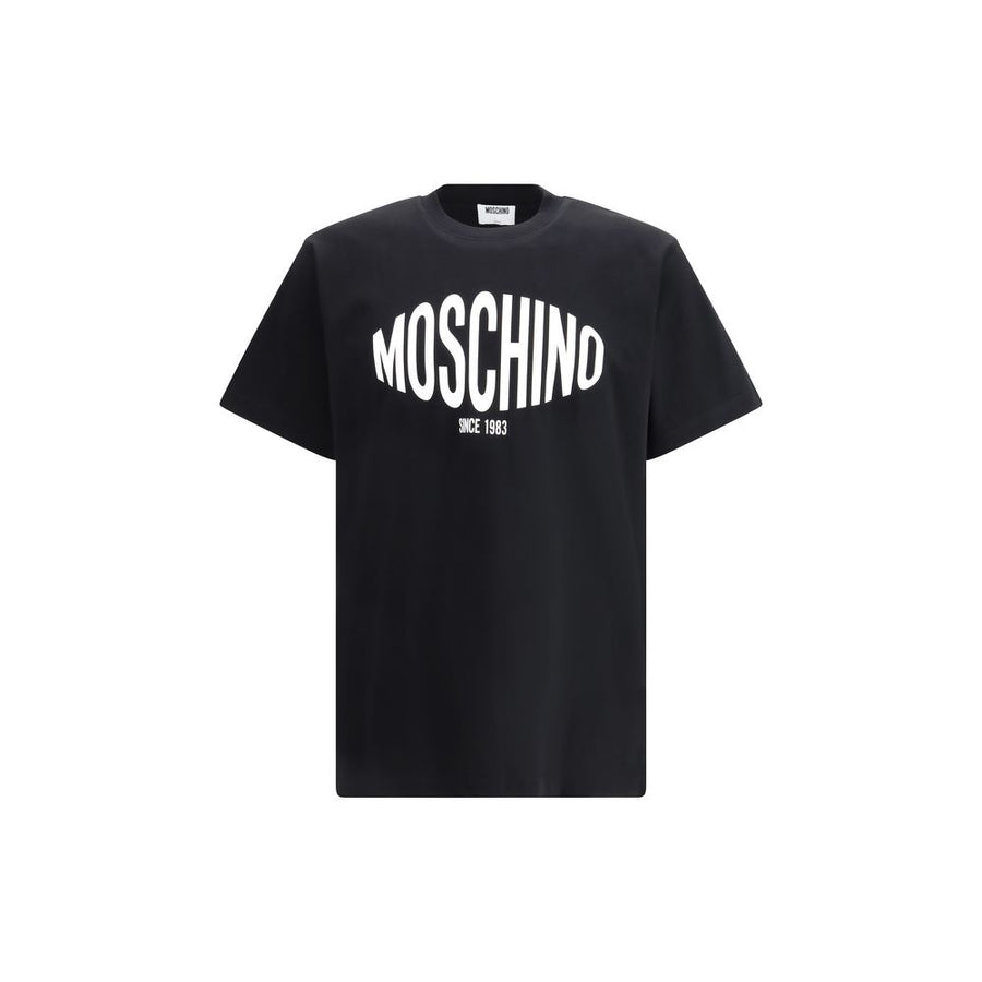 Moschino 100% Cotton t-shirt in black
