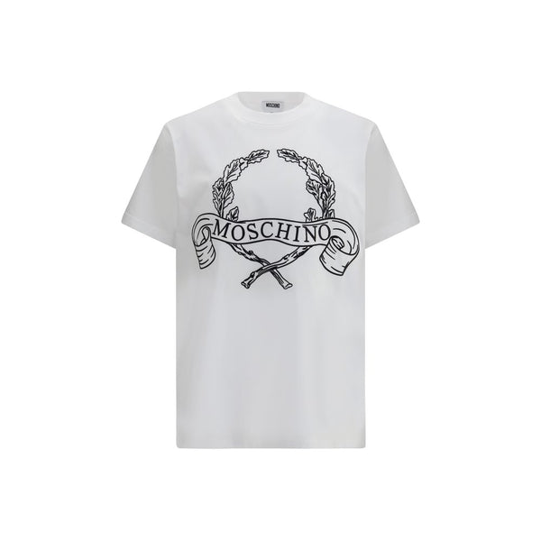 Moschino 100% Cotton t-shirt in white