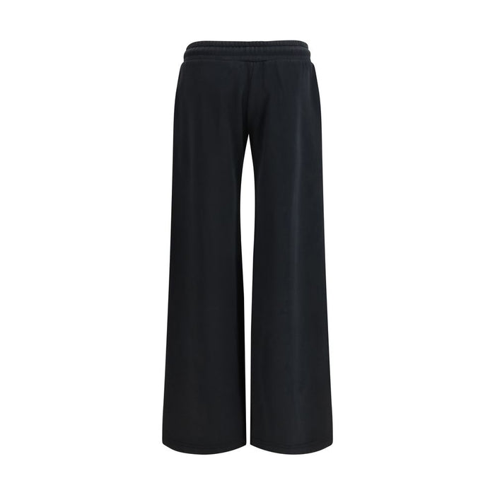 Off-White 100% Cotton joggers in black — view 2