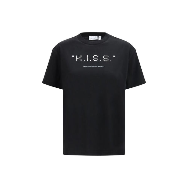 Off-White 100% Cotton t-shirt in black