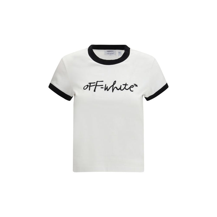 Off-White 100% Cotton t-shirt in white