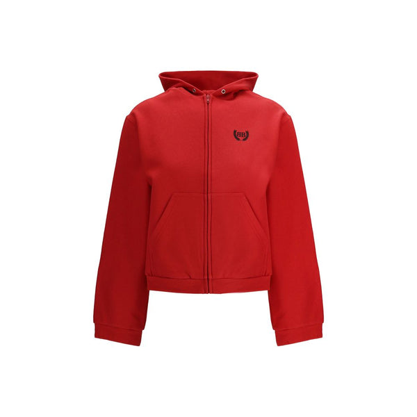 Balenciaga 100% Cotton hoodie in red