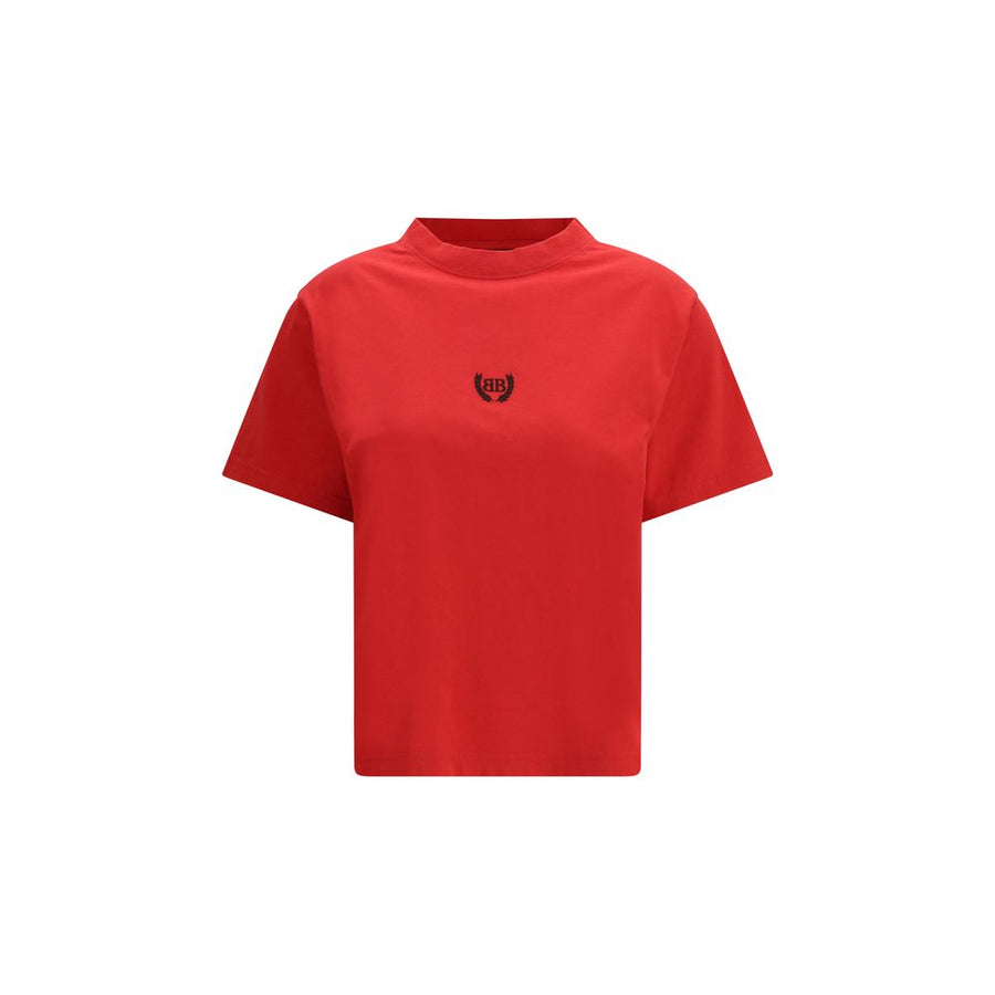 Balenciaga 100% Cotton t-shirt in red