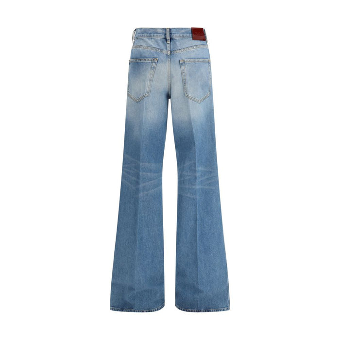 Gucci 100% Cotton jeans in blue — view 2