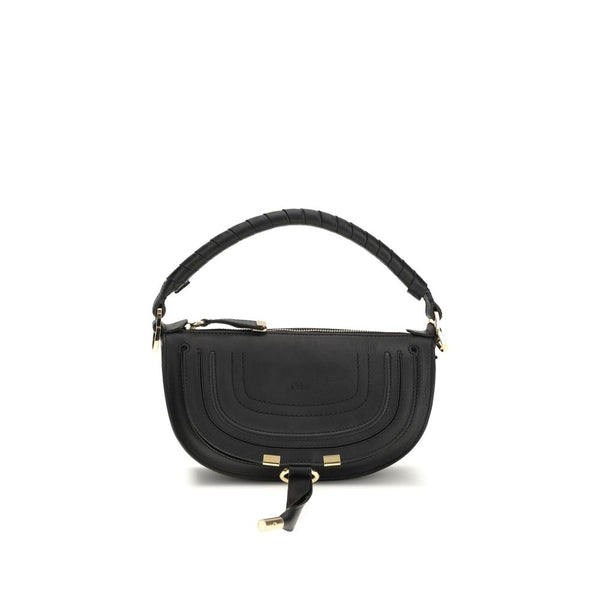 Chloé 100% Calf Leather Bos Taurus shoulder bag in black