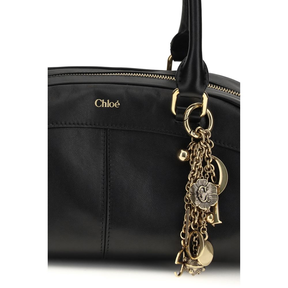 Black Calf Leather Bos Taurus Handbag Bag