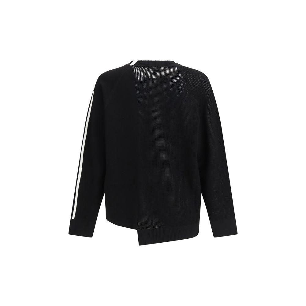 Y-3 83% Viscose sweatshirt in black — view 2