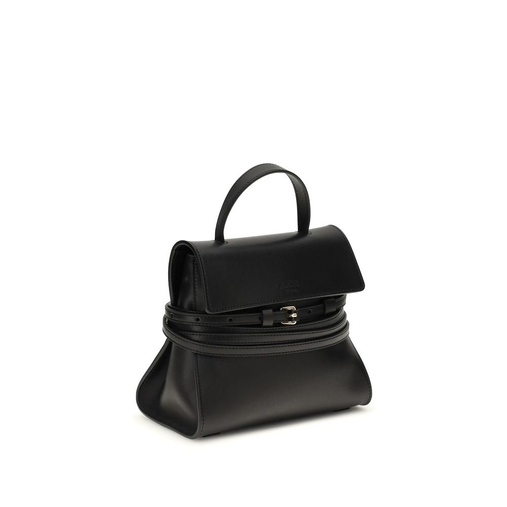 Black Calf Leather Bos Taurus Handbag Bag