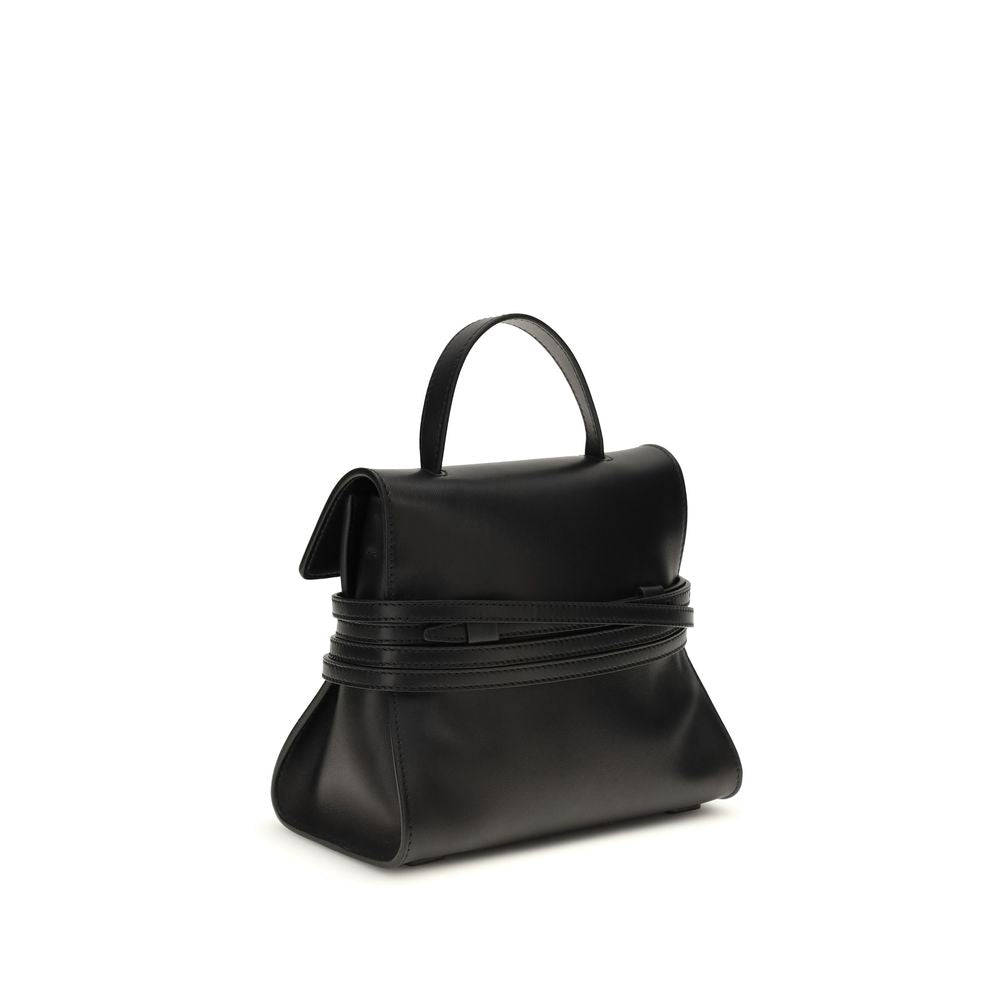 Black Calf Leather Bos Taurus Handbag Bag