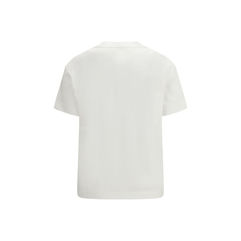 Brunello Cucinelli 100% Cotton t-shirt in white — view 2