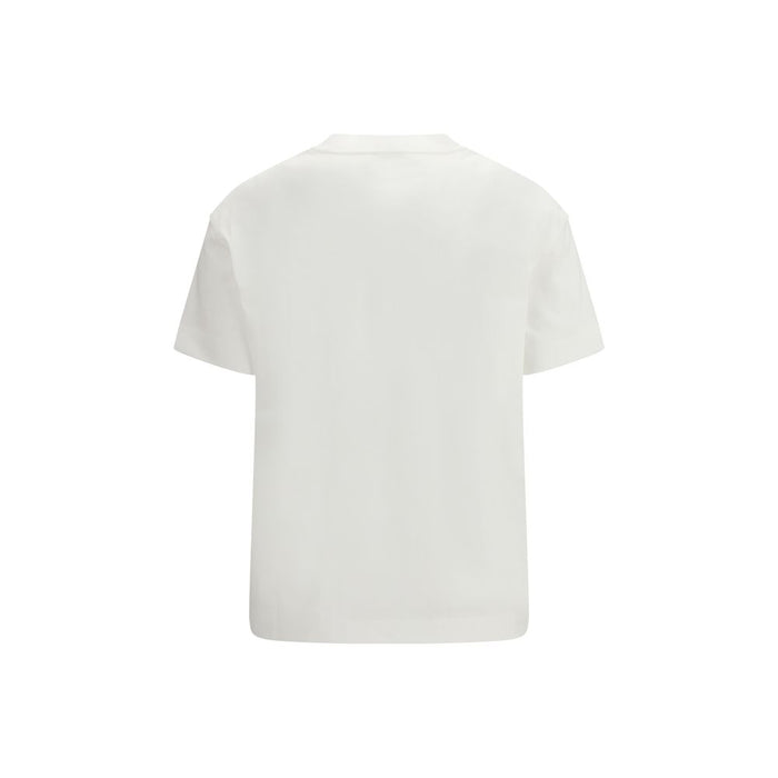Brunello Cucinelli 100% Cotton t-shirt in white — view 2